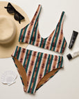 Yeehaw Cocoa Aztec Bikini