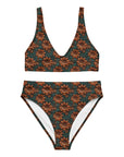 Yeehaw Floral Leather Print Bikini