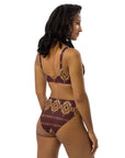 Yeehaw Gold Aztec Bikini