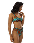 Yeehaw Turquoise Aztec Bikini