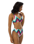 Yeehaw Turquoise Pink Aztec Bikini