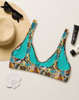 Yeehaw Feelin' Lucky Cowgirl Bikini Top