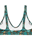 Yeehaw All Turquoise Bikini Top
