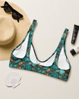 Yeehaw All Turquoise Bikini Top