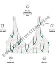 Yeehaw Squash Blossom Bikini Top