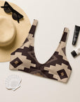 Yeehaw Southwestern Earth Bikini Top