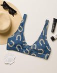 Yeehaw Vintage Horseshoe Bikini Top