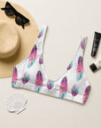 Yeehaw Boho Feather Bikini Top