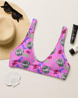 Yeehaw Disco Cowgirl Bikini Top