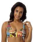 Yeehaw Vintage Rodeo Poster Bikini Top