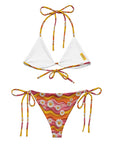 Yeehaw Groovy Floral String Bikini