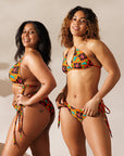 Yeehaw Orange String Bikini
