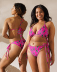 Yeehaw Leopard Lightning String Bikini