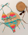 Yeehaw Southwest Aztec String Bikini