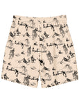 Yeehaw Cowboy Ranch Men's Swim Trunks