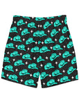 Yeehaw Turquoise Hat Men's Swim Trunks
