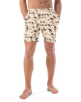 Yeehaw Cowboy Ranch Men's Swim Trunks
