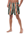 Yeehaw Cocoa Aztec Men's Swim Trunks
