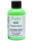 Angelus Neon Acrylic Leather Paint 4 Oz.