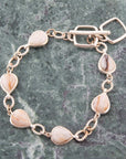 Astro Wood Opal and Sterling Silver Toggle Bracelet