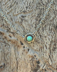 Authentic Turquoise Flower Necklace