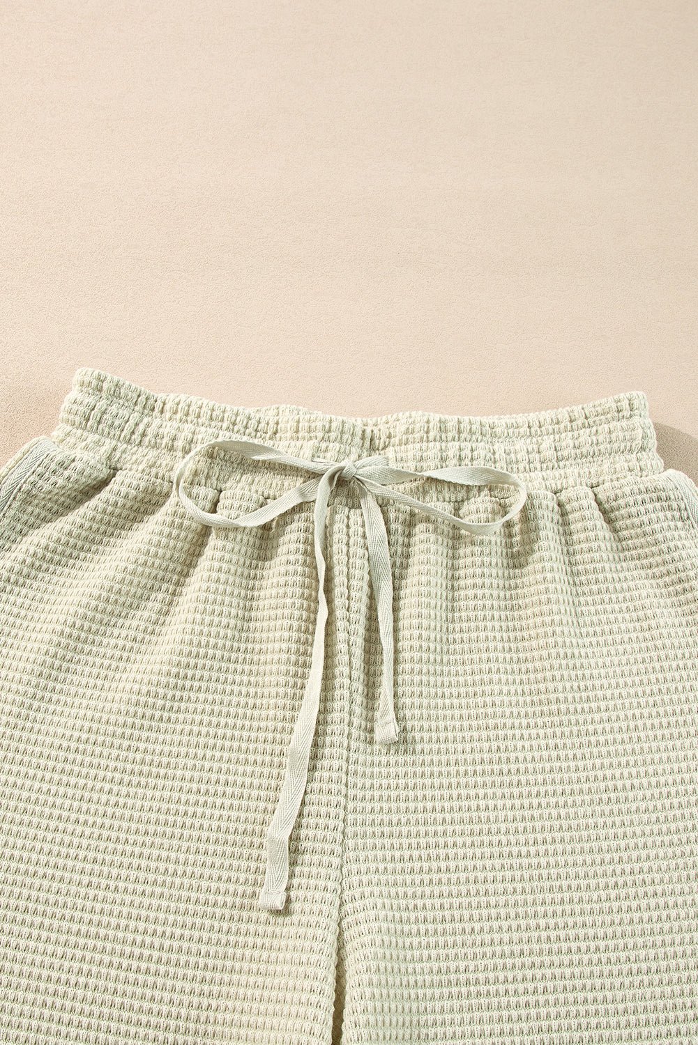 Dulce Parchment Textured Long Sleeve Lounge Set