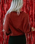 Freya Shape Graphic Corded Sweatshirt