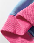 Isabella Patchwork Drop Shoulder Sweatshirt
