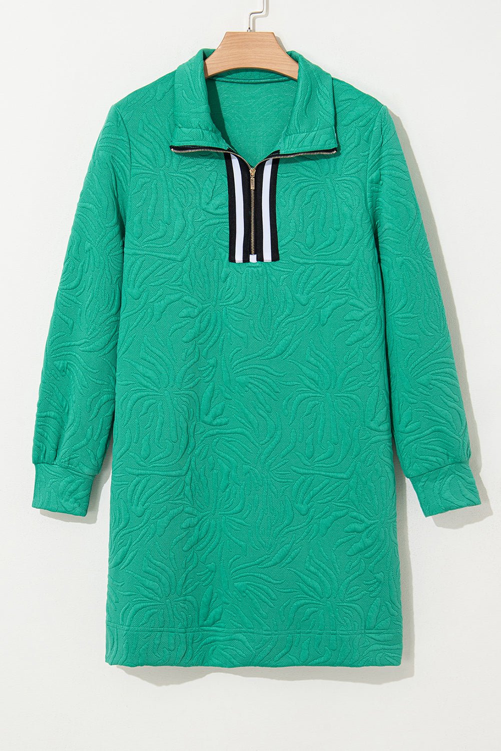 Amayah Zipper Shift Mini Dress