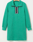 Amayah Zipper Shift Mini Dress