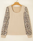 Quezia Ribbed Knit U Top