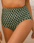Sasha Patchwork High Waisted Bikini
