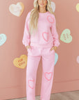 Nova Pattern Casual 2pcs Pants