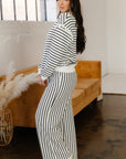 Stella Trim Drop Shoulder Lounge Set