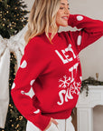 Tiffany Christmas Holiday Loose Sweater