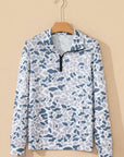 Etta Kangaroo Zip Collar Pullover