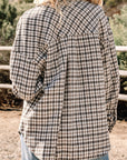 Ava Flap Patchwork Plaid Shacket