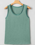 Skyla Metallic Sheen Tank Top