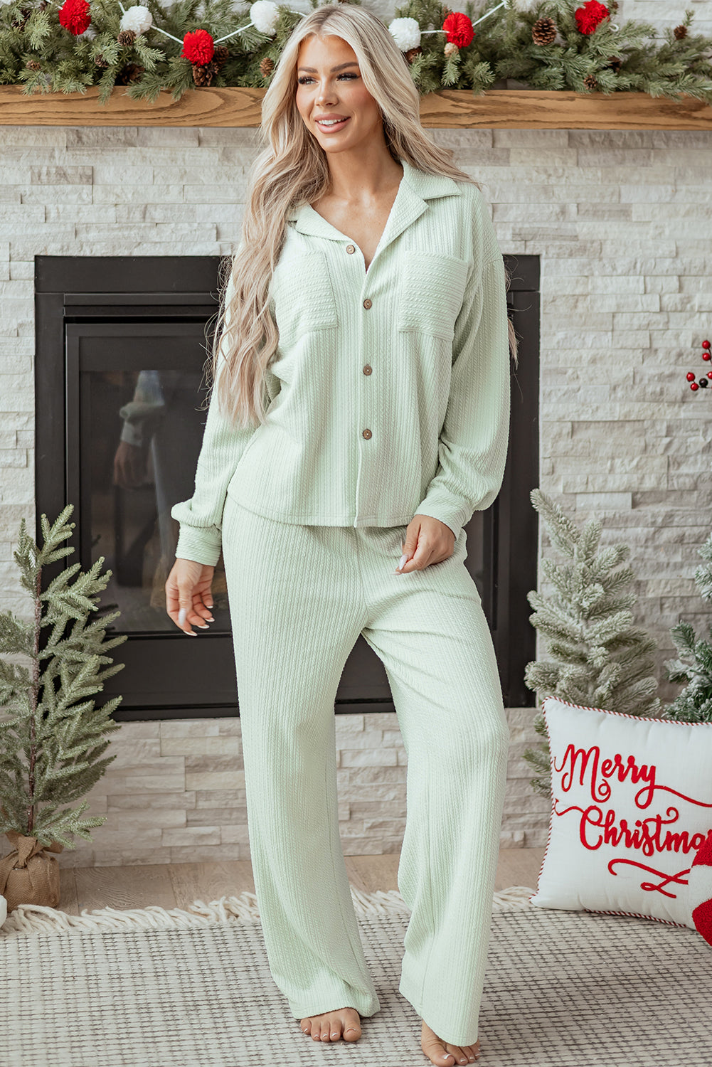 Aspen Textured Patched Set