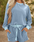 Reese and Shorts Set Long Sleeve Top