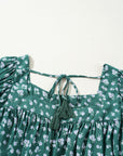 Adelynn Square Ruffled Trim PLUS Blouse