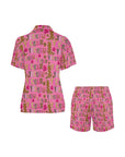 Pink Yeehaw Women's Western Pajama Set