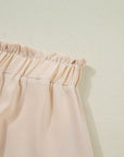 Millie Trim Boho Ruffled PLUS Shorts