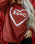 Freya Shape Graphic Corded Sweatshirt