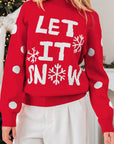 Tiffany Christmas Holiday Loose Sweater