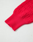 Nellie Knit Ribbed Cuffs Sweater