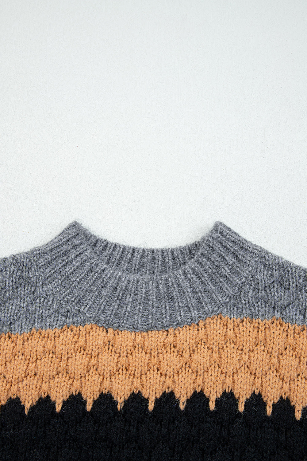 Abigail Block High Baggy Sweater