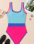 Rory Patchwork One Piece Swimsuit
