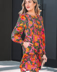 Anna Smocked Ruffled Mini Dress