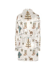 Christmas Spirit Fleece Robe